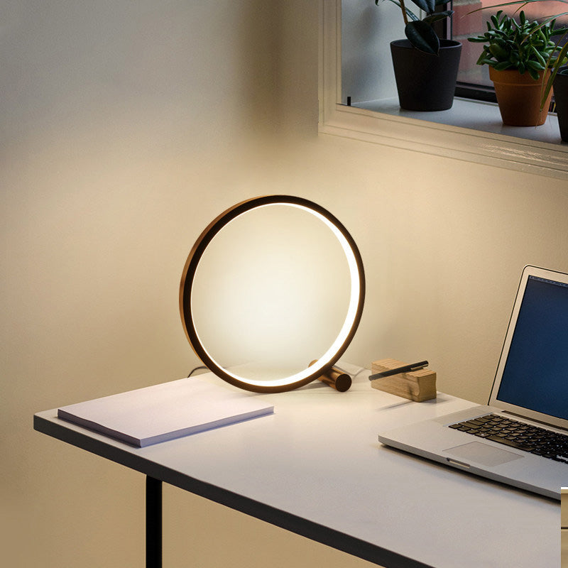 Lampe LED tactile Circle pour le bureau, le salon ou la chambre