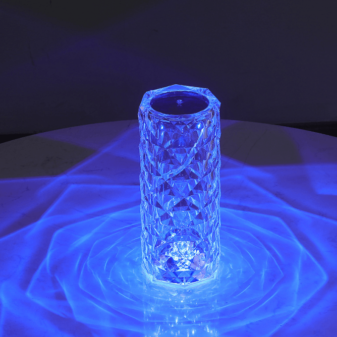 Camilion Lampe de Table en cristal et diamant