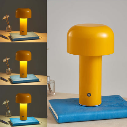 Creative Mushroom Decor Lamp Bedroom Decor Night Light Portable Touch Rechargeable Table Lamps USB Bedside Lamp Desktop Lights